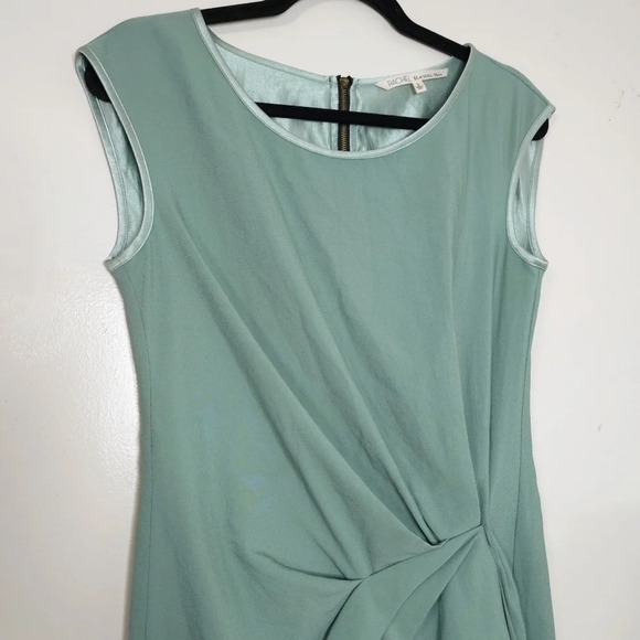 RACHEL RACHEL ROY Most Wanted 2 Sheath Dress w/ Faux Tie Waist, Jade, S - Picture 3 of 11